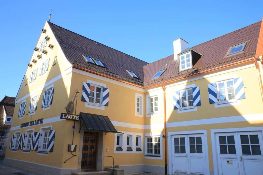 Hotel Und Gasthof Zur Laute Mindelheim Zewnętrze zdjęcie